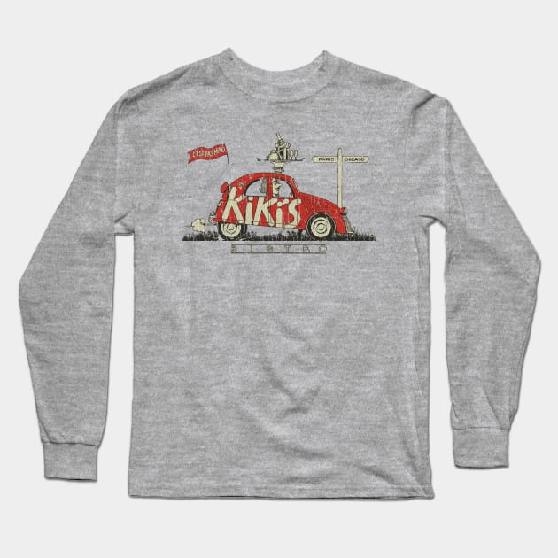 Kiki’s Bistro Chicago 1990 Long Sleeve T-Shirt by JCD666